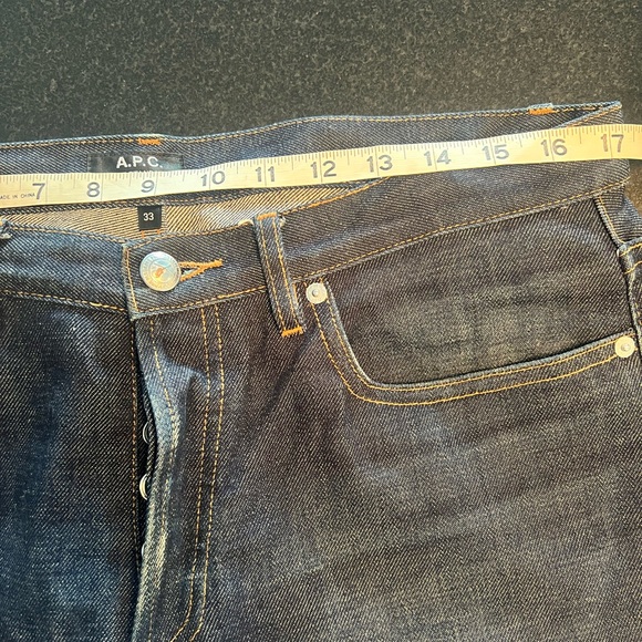 APC Petite Standard Raw Denim Jeans - Picture 10 of 10